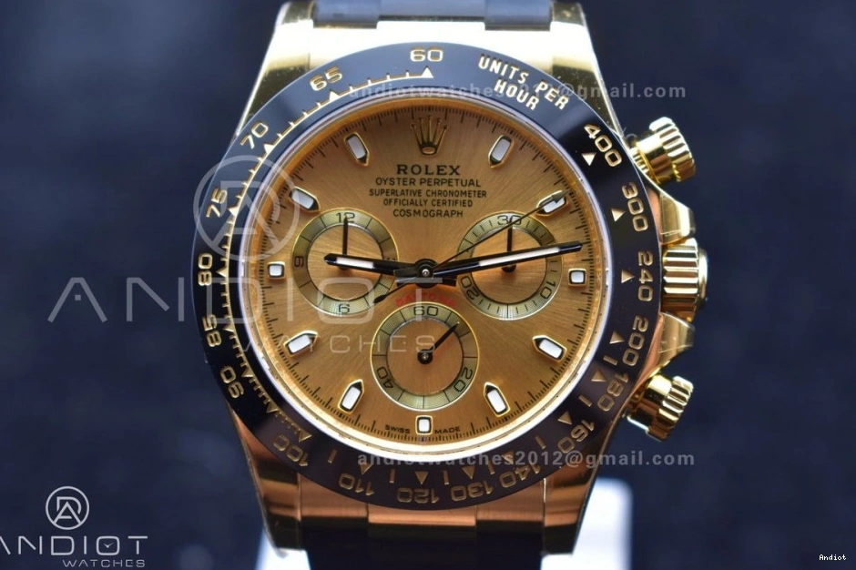 YG Edition 116518 Strap Oysterflex Dial Daytona on SA4130 Best 1:1 BTF Rubber Lume 0327